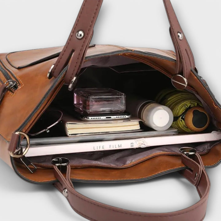 Isolde | Elegant Leather Bag