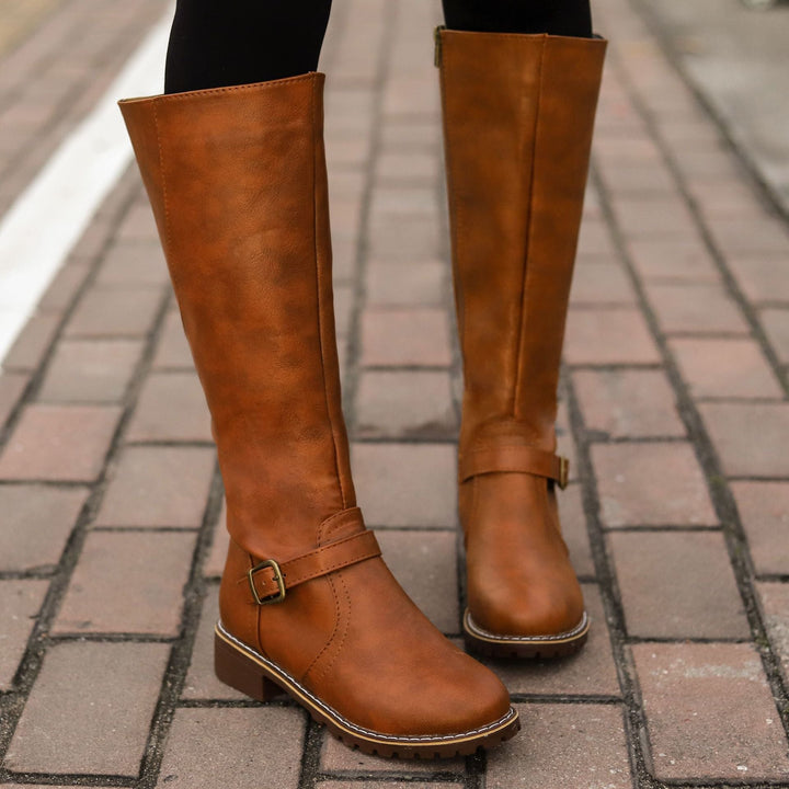 Delphine | Sleek Leather Boots