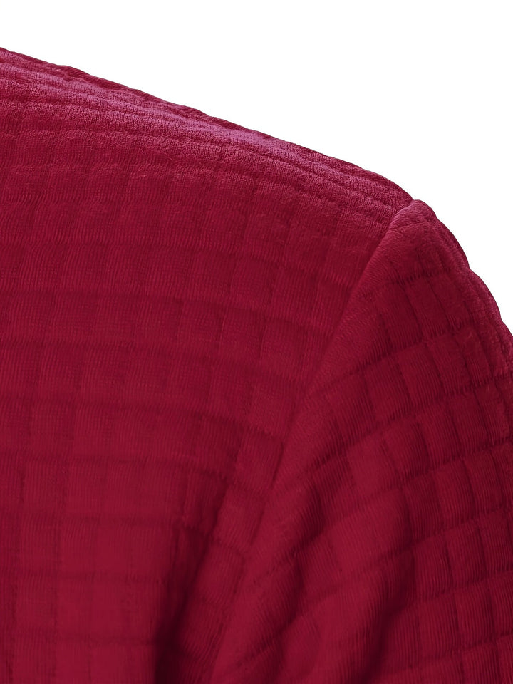Sullivan | Textured Stand-Collar Bomber Jacket