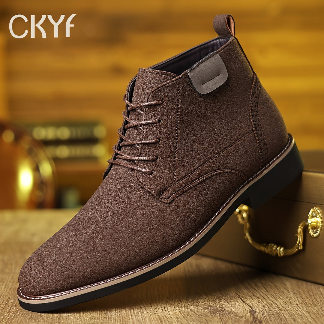 Marcus | Men's Suede Chukka Boots Lace-Up Ankle Boot for Men