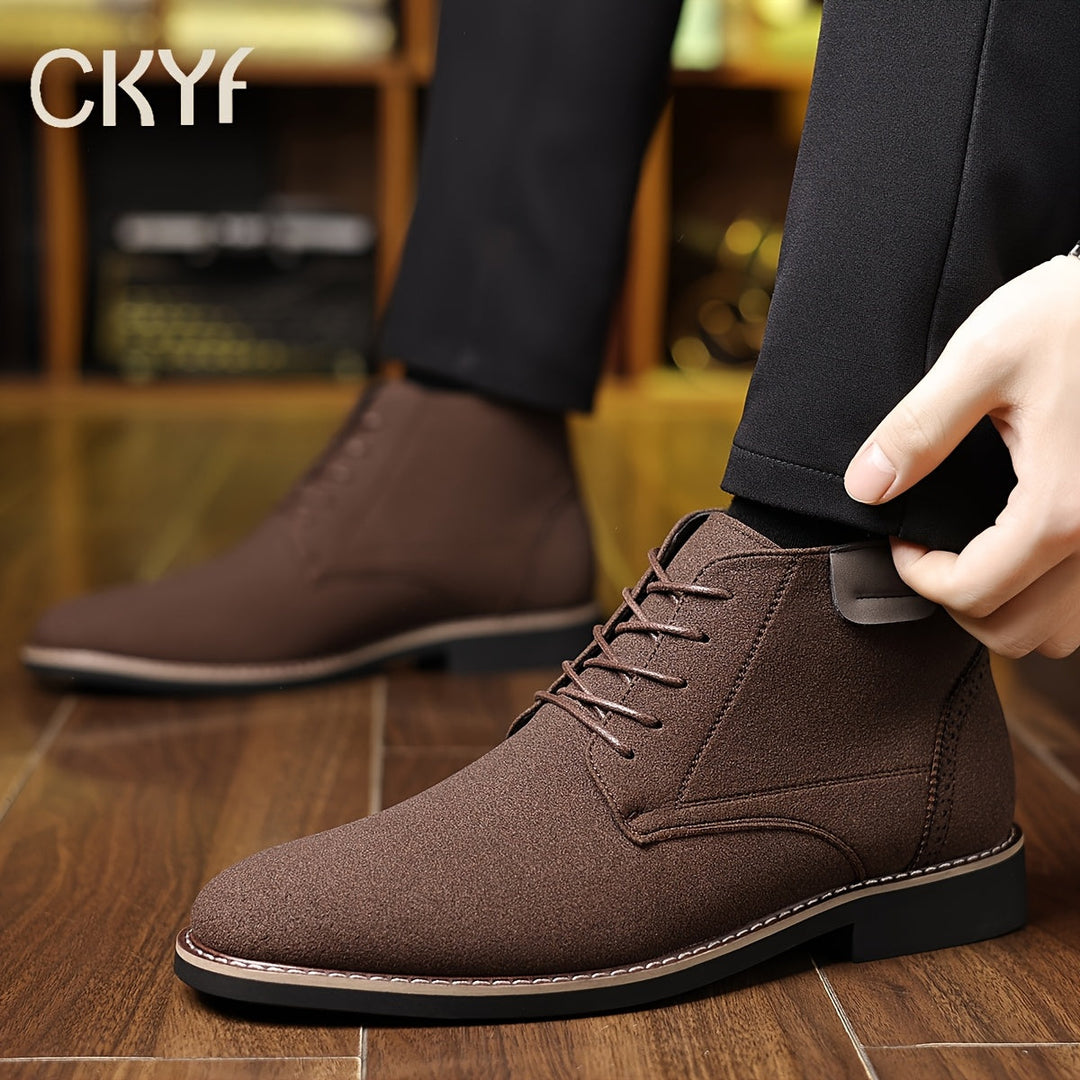 Marcus | Men's Suede Chukka Boots Lace-Up Ankle Boot for Men