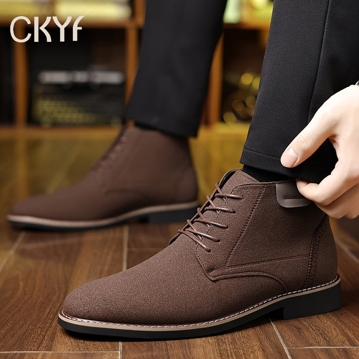 Marcus | Men's Suede Chukka Boots Lace-Up Ankle Boot for Men