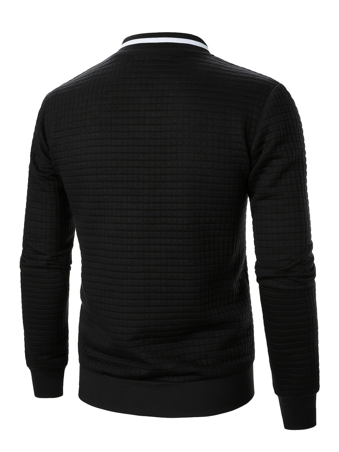 Sullivan | Textured Stand-Collar Bomber Jacket
