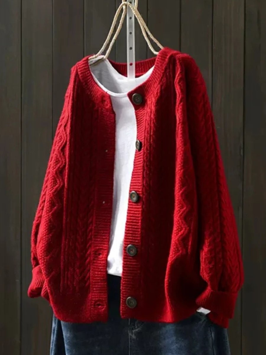 Elara | Soft Oversized Knit Cardigan