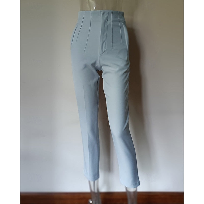 Adrienne High-Waisted Tailored Trousers for Women