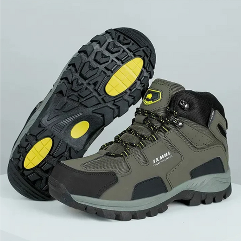 Women's Waterproof Mid-Top Hiking Boots with Non-Slip Sole