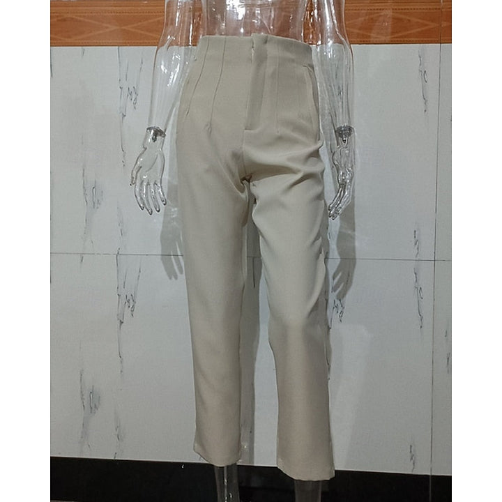Adrienne High-Waisted Tailored Trousers for Women