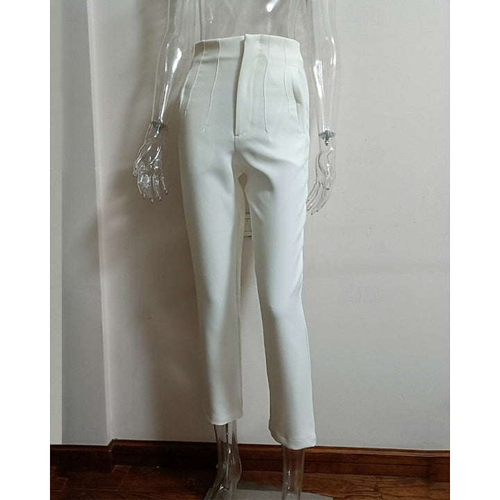 Adrienne High-Waisted Tailored Trousers for Women