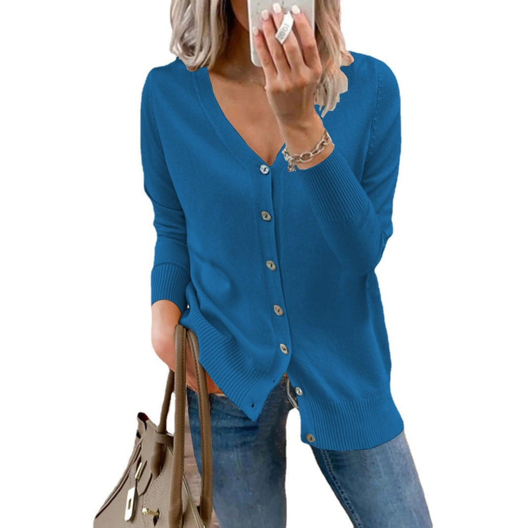 Vivienne | Women's V-Neck Button-Down Cardigan