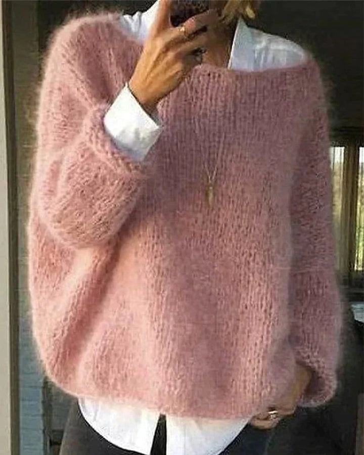 Rowena | Mohair Knit Oversized Sweater for Women