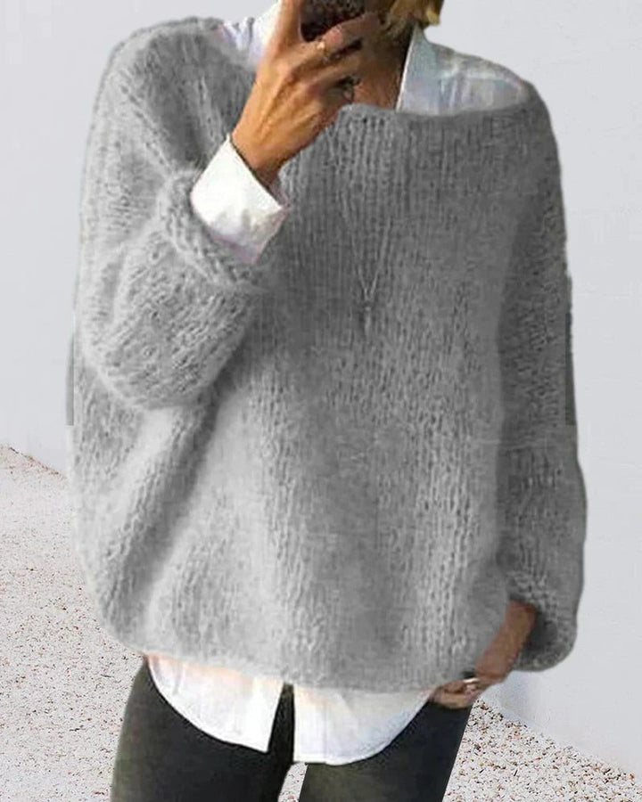 Rowena | Mohair Knit Oversized Sweater for Women
