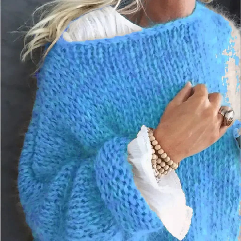 Rowena | Mohair Knit Oversized Sweater for Women