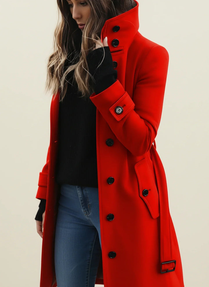 Colette | Women's Belted Longline Trench Coat